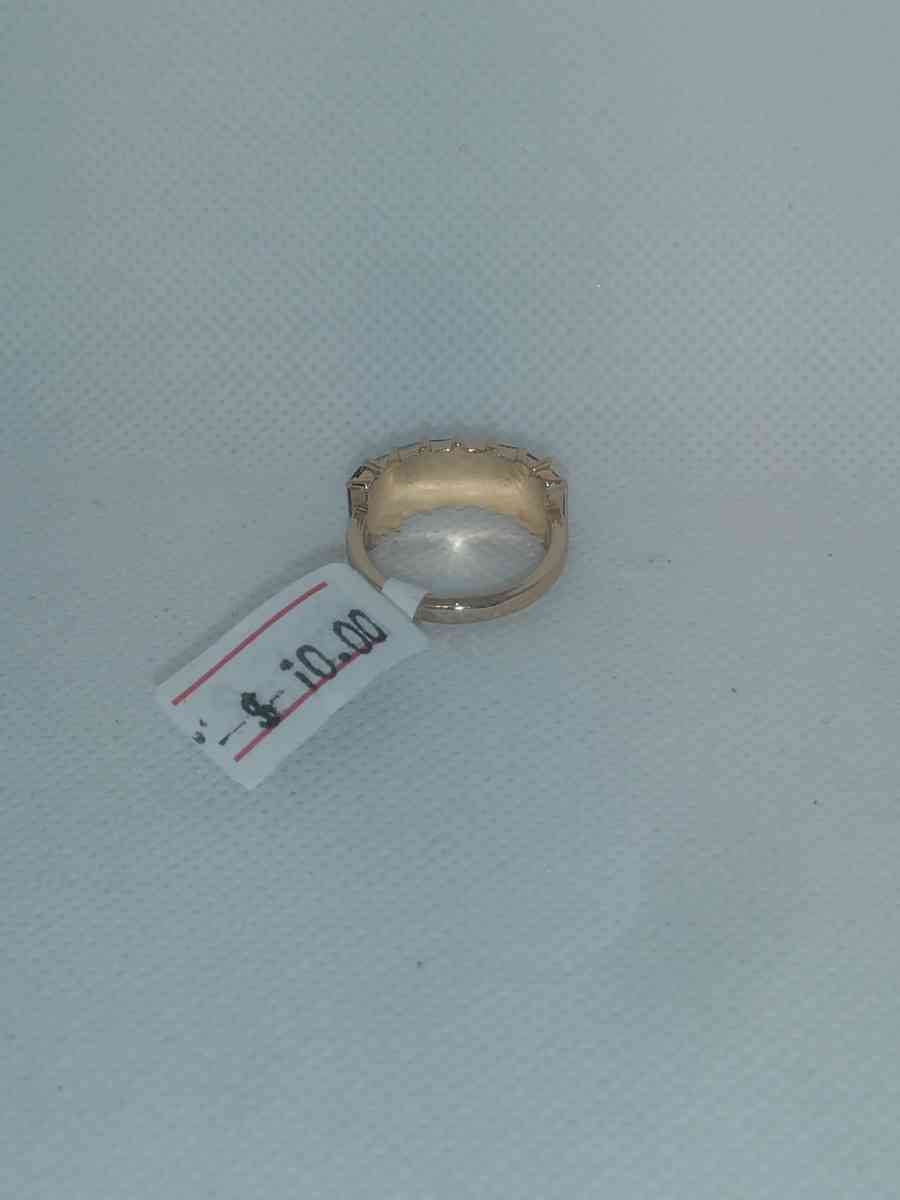 Straight Multicolor Chic Rhinestone Ring