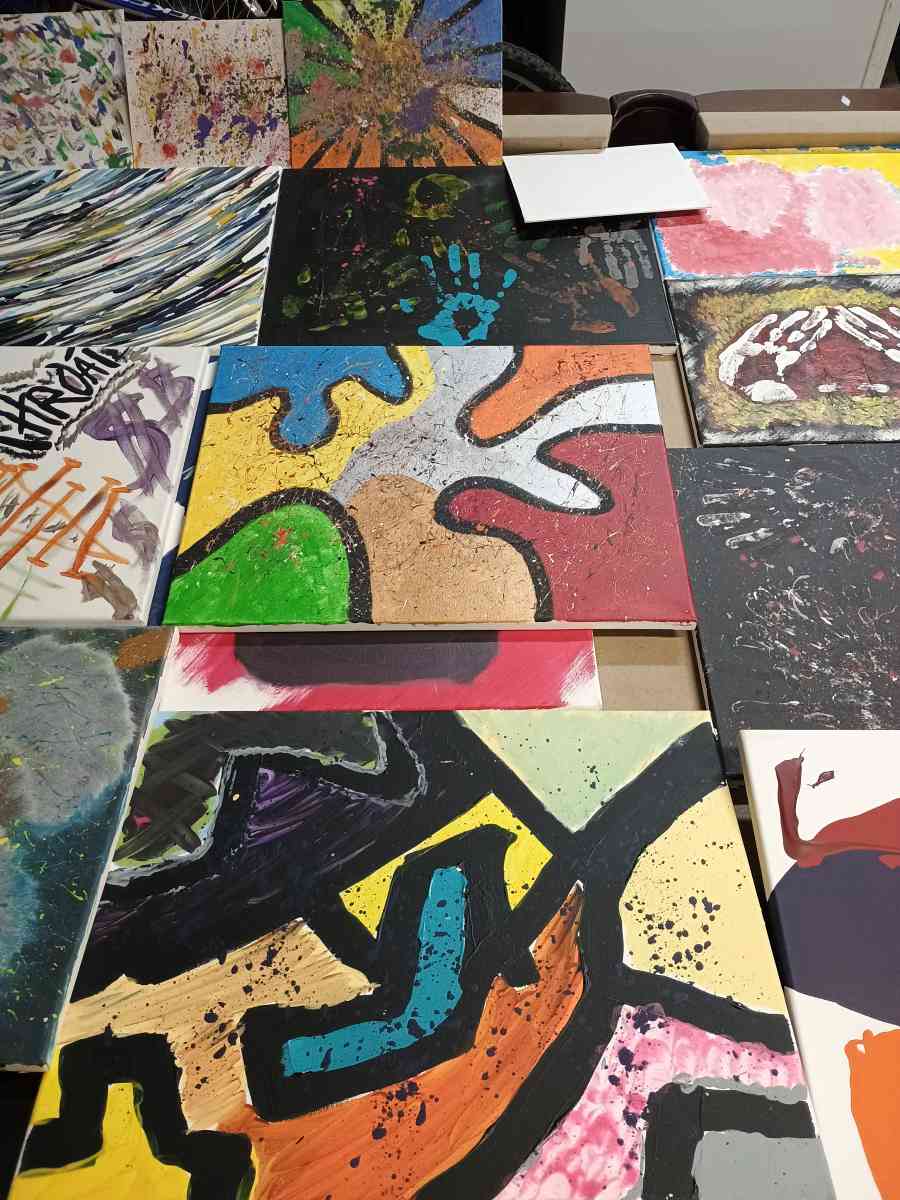 custom acrylic paintings on canvas