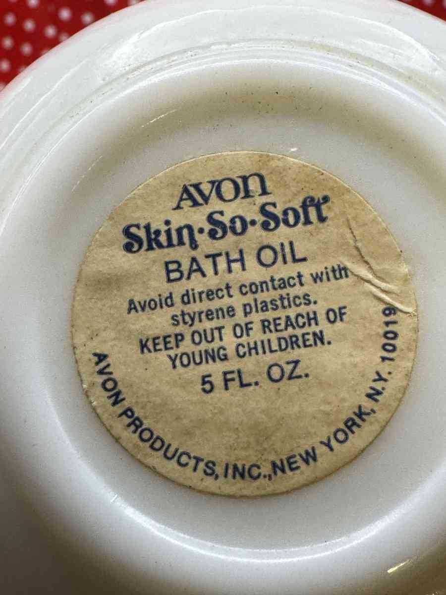 1049Three Avon Milk Glass Containers Two Pitchers  Bell