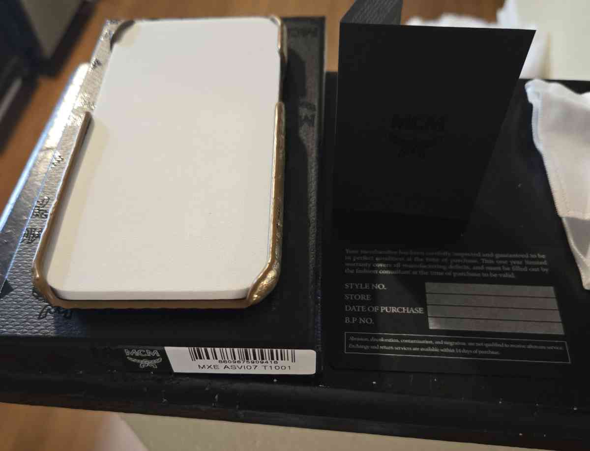 MCM IPHONE 11 PRO MAX PHONE CASE