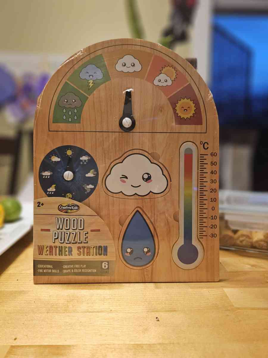 2 wood puzzles for 13