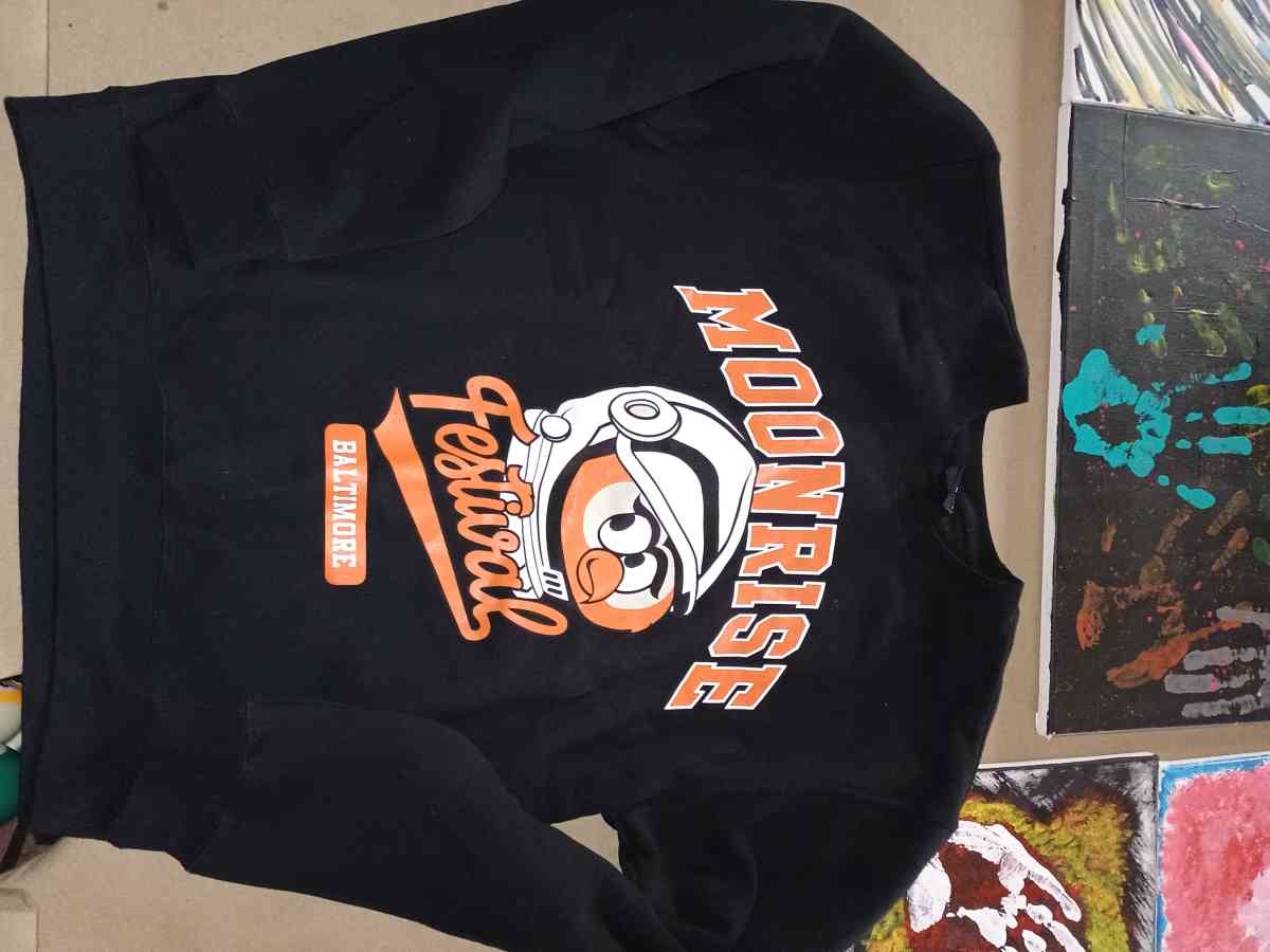 designer crewneck sweater size medium