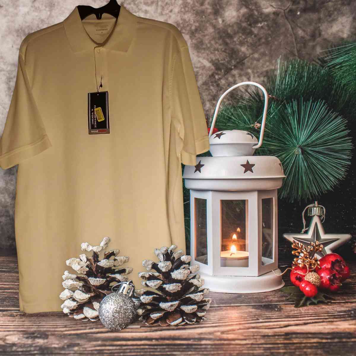 NWT Roundtree  Yorke TravelSmart Short Sleeve Polo Style 52