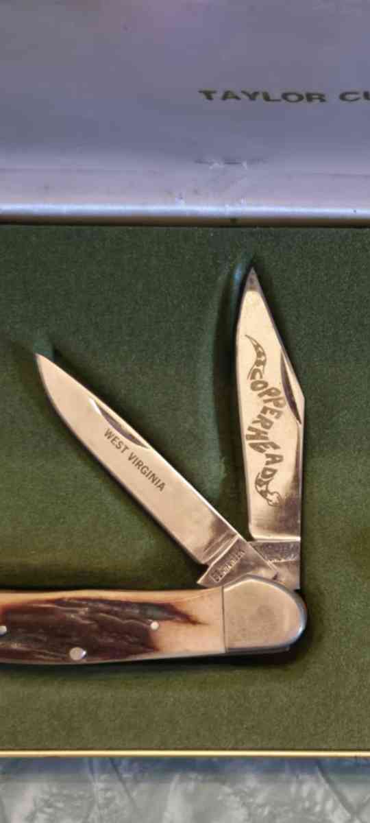 extremely rare taylor cutlery knife set