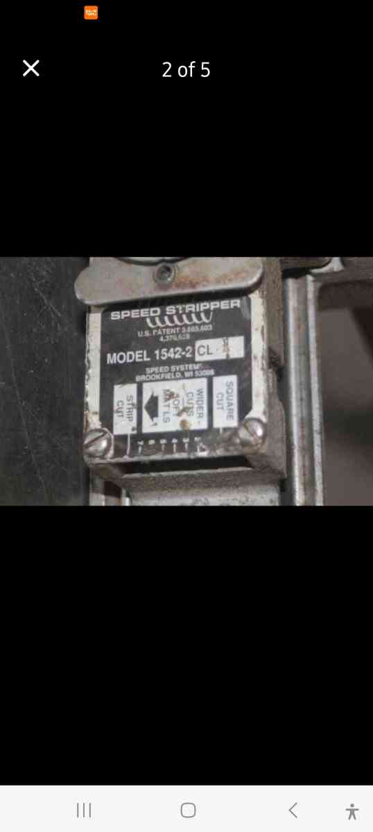 Speed Systems Insulation Stripper