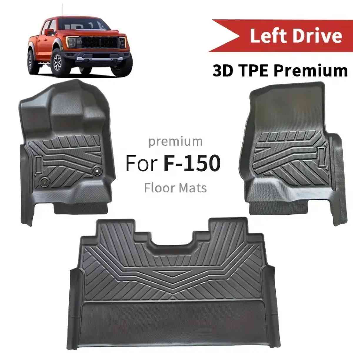 juego de tapetes para Ford f150 super crew