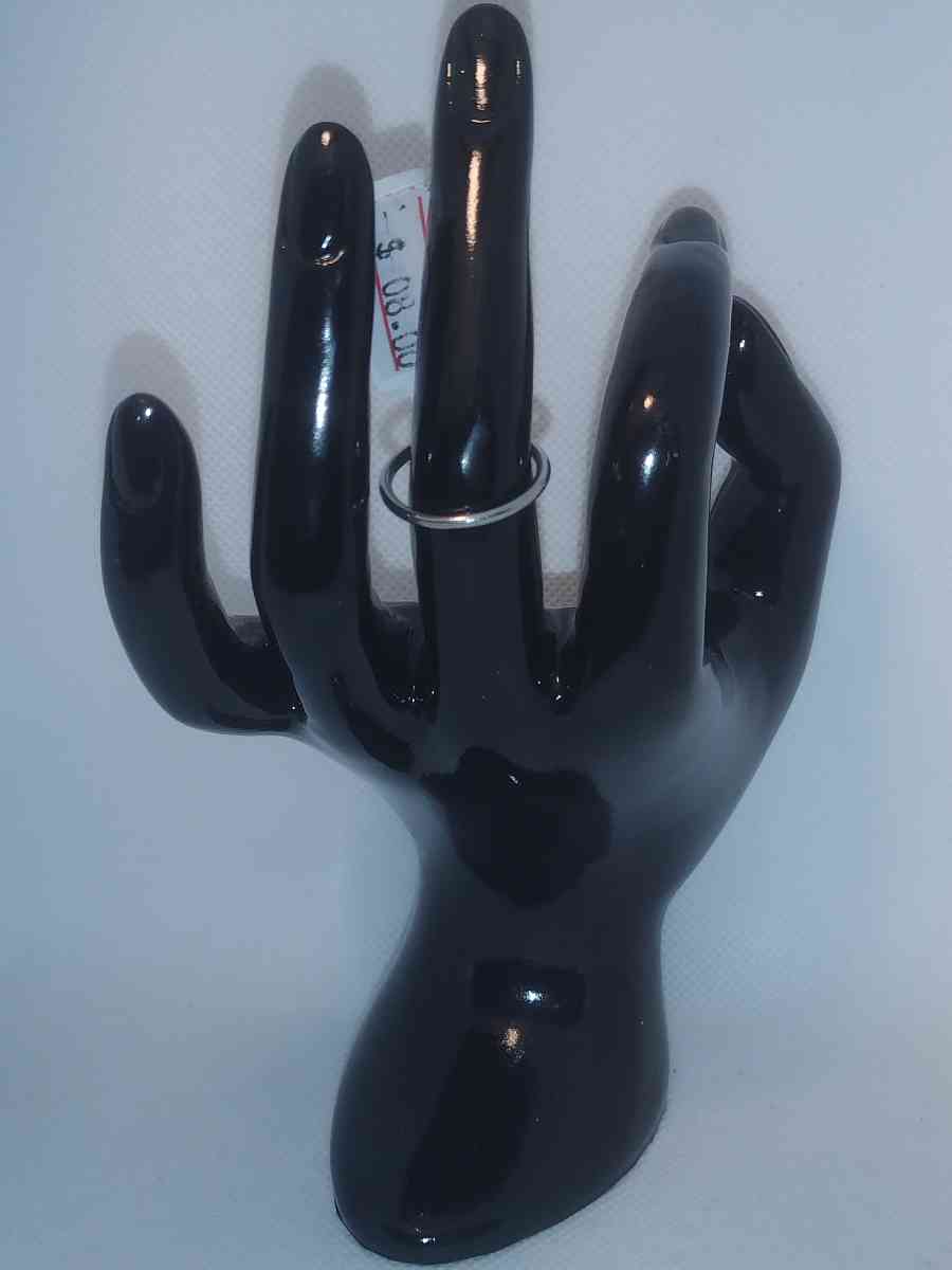 Simple Silver Band Ring GA