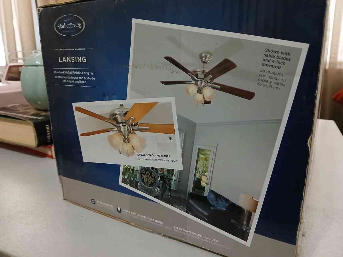 Harbor Breeze ceiling fan