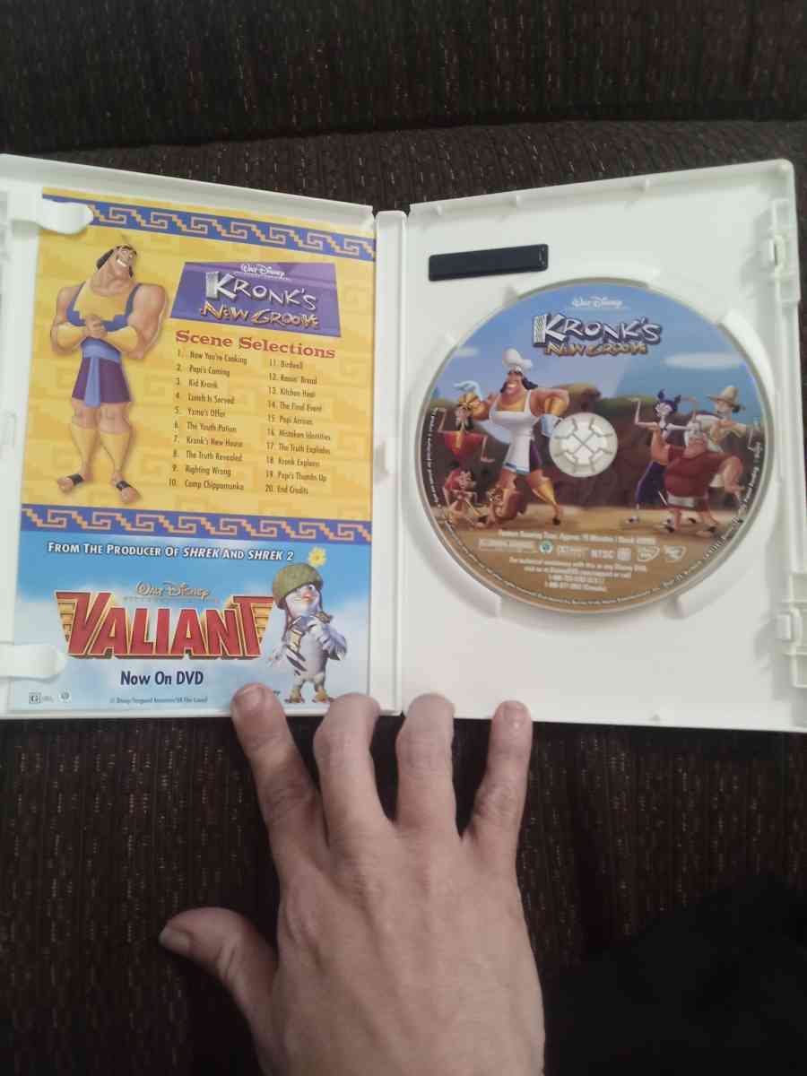 Walt Disneys Kronks New Groove Dvd