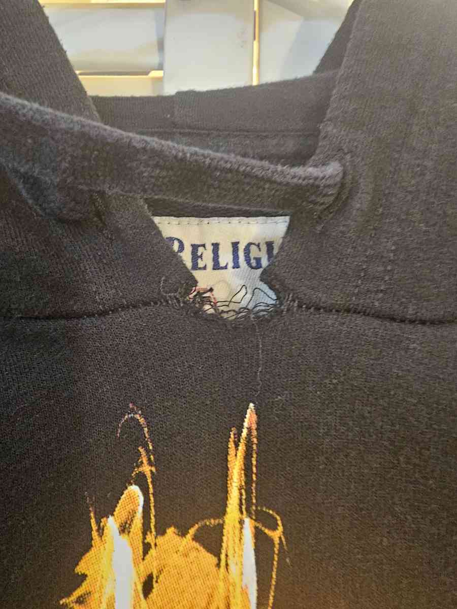 True Religion Black Hoodie XL