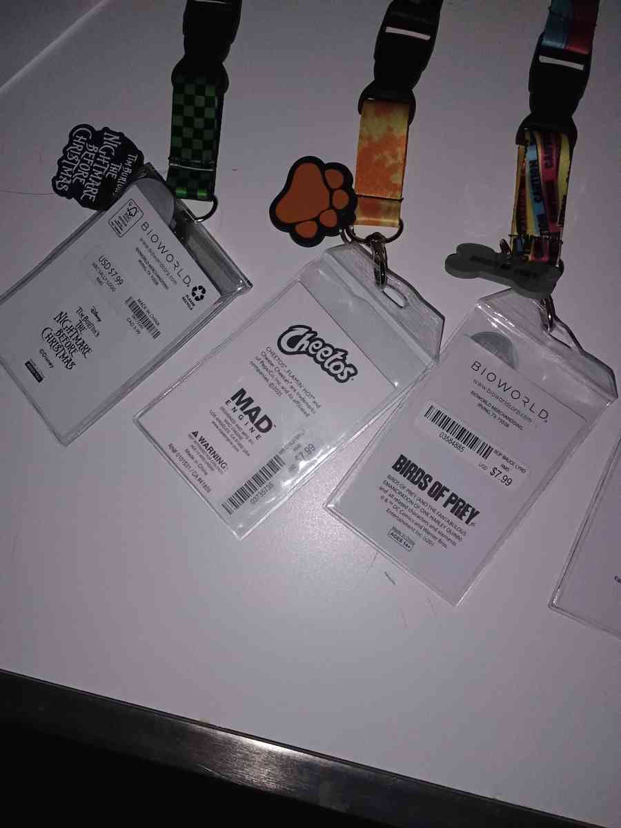 brand new graphic key chains