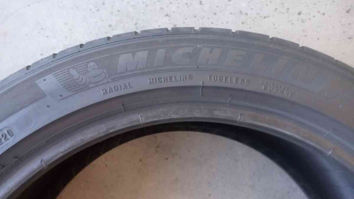 2 Michelin tires at 75   life