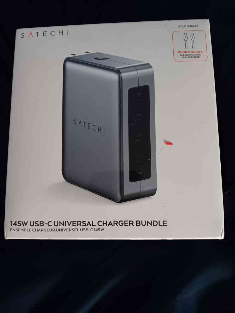 145W USB  universal charger bundle