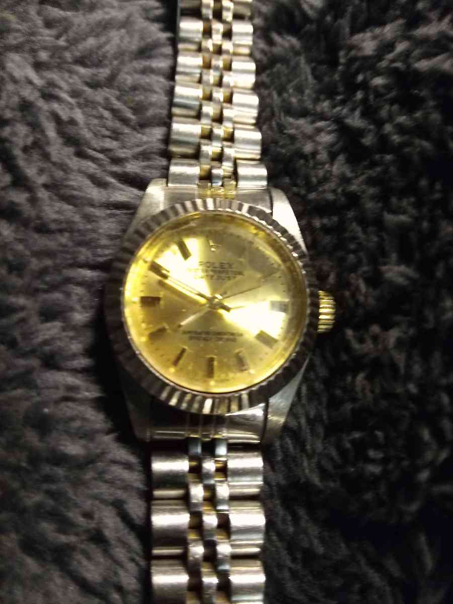 Rolex ladys oyster perpetual watch