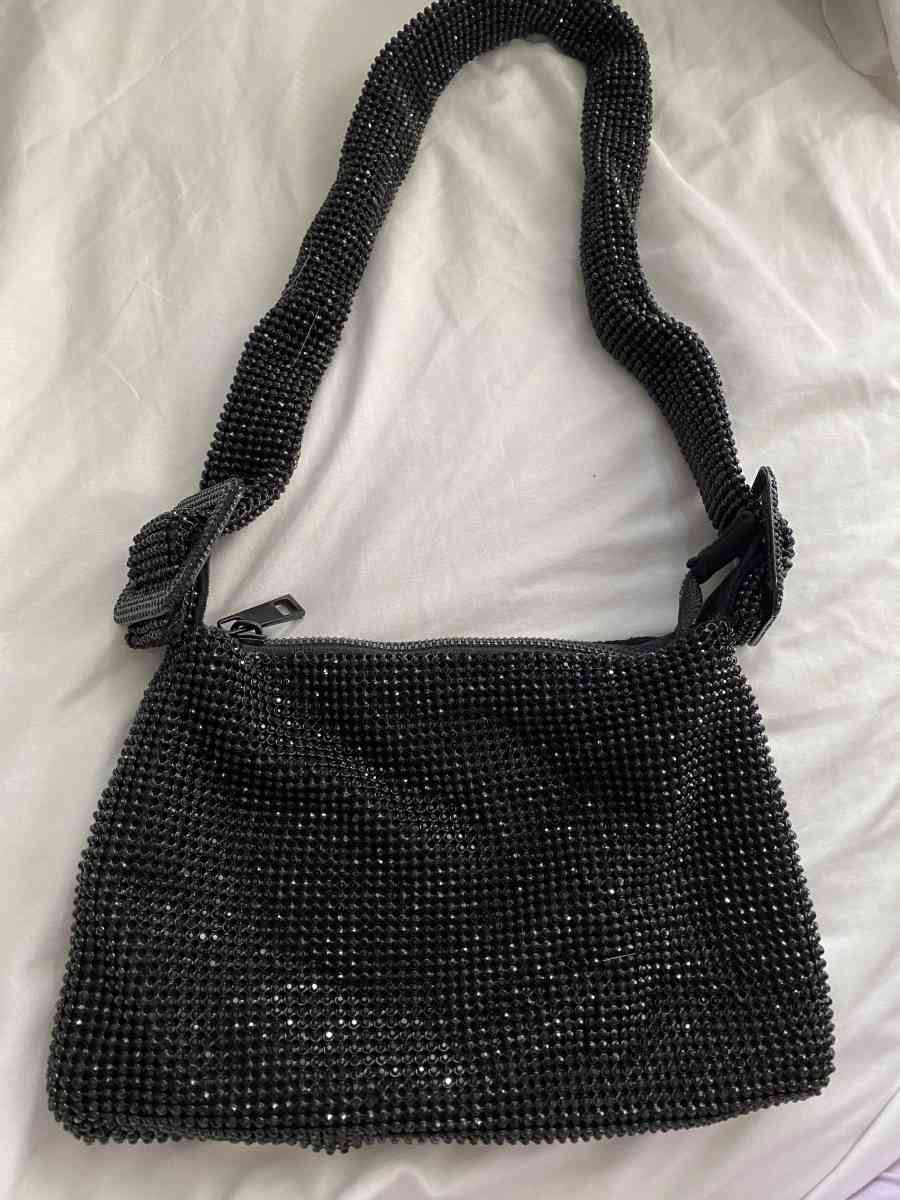 Black beaded  ALDO purse