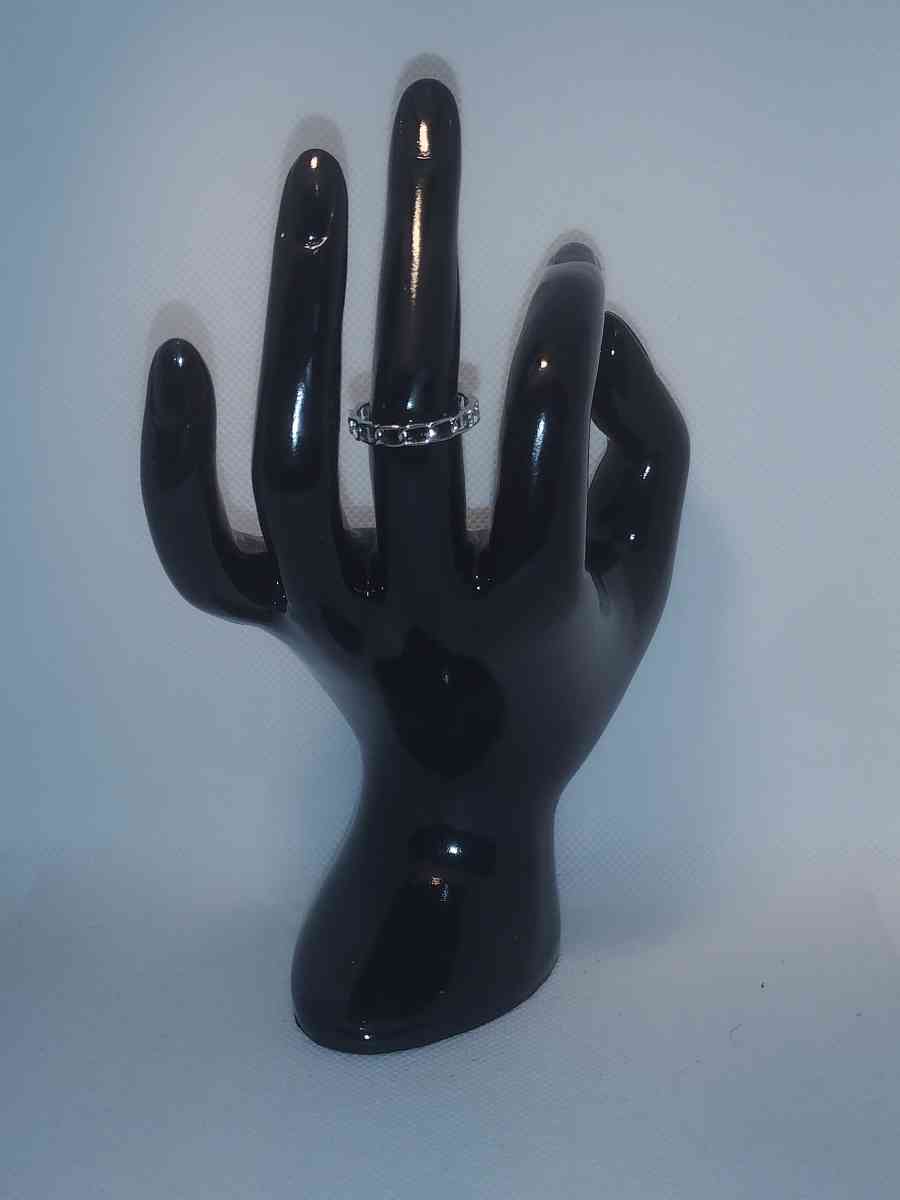 Chain Style Retro Geometric Ring