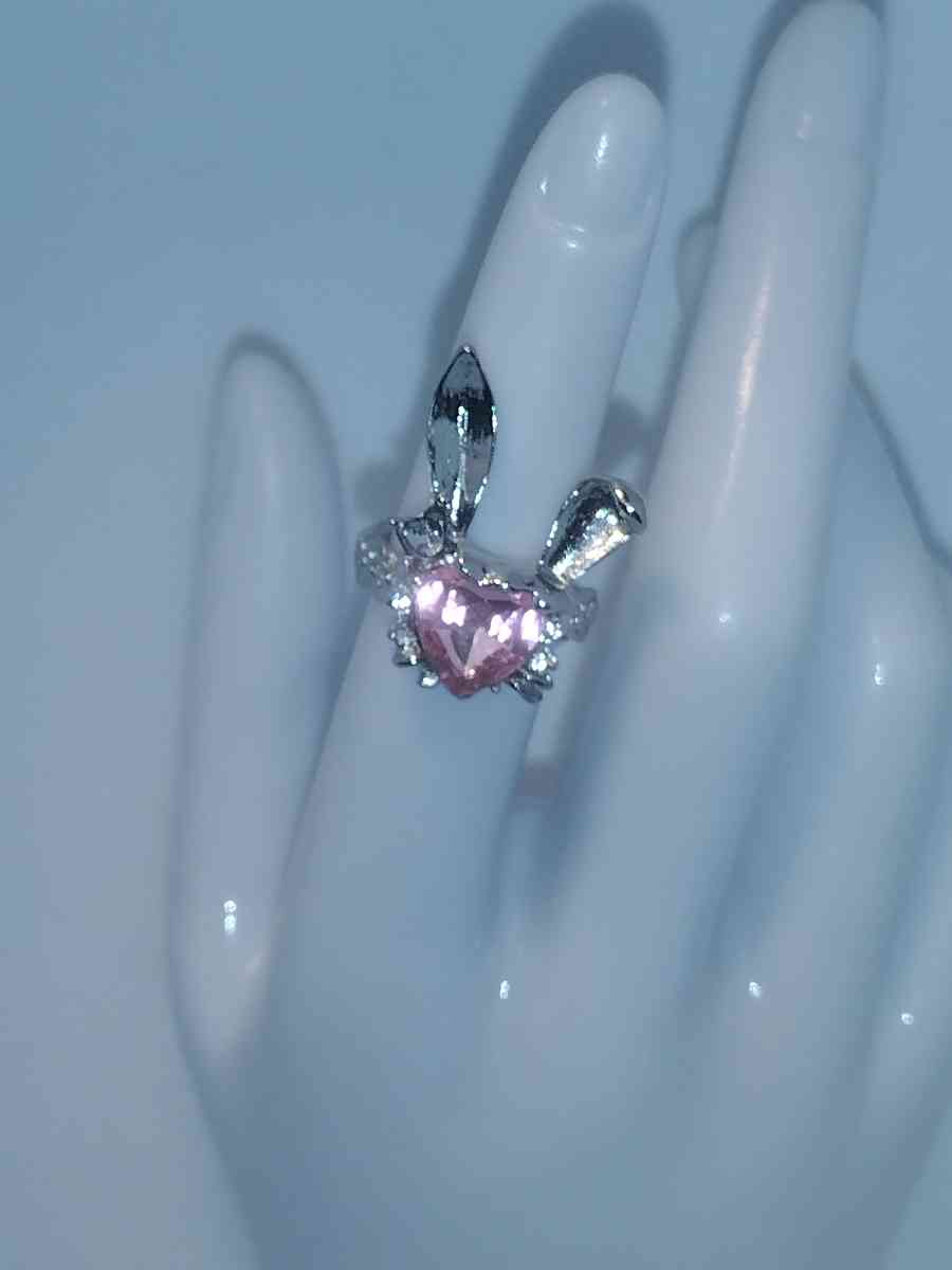 Love Bunny Silver Ring