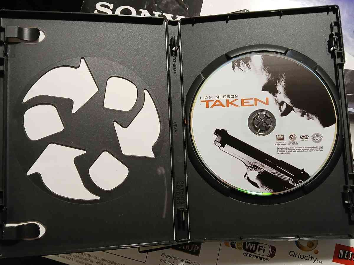 Taken DVD Extended cut with Liam Neeson