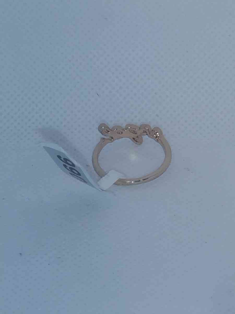 Angel Chic Rhinestone Ring