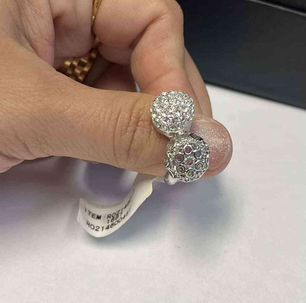 woman beautiful ring size 65 R021460048T