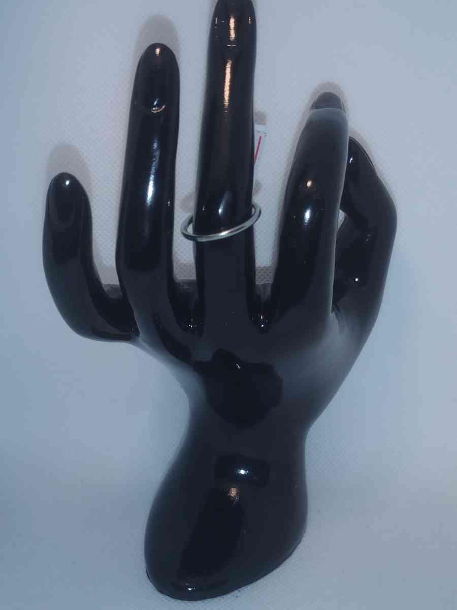 Simple Silver Band Ring GA