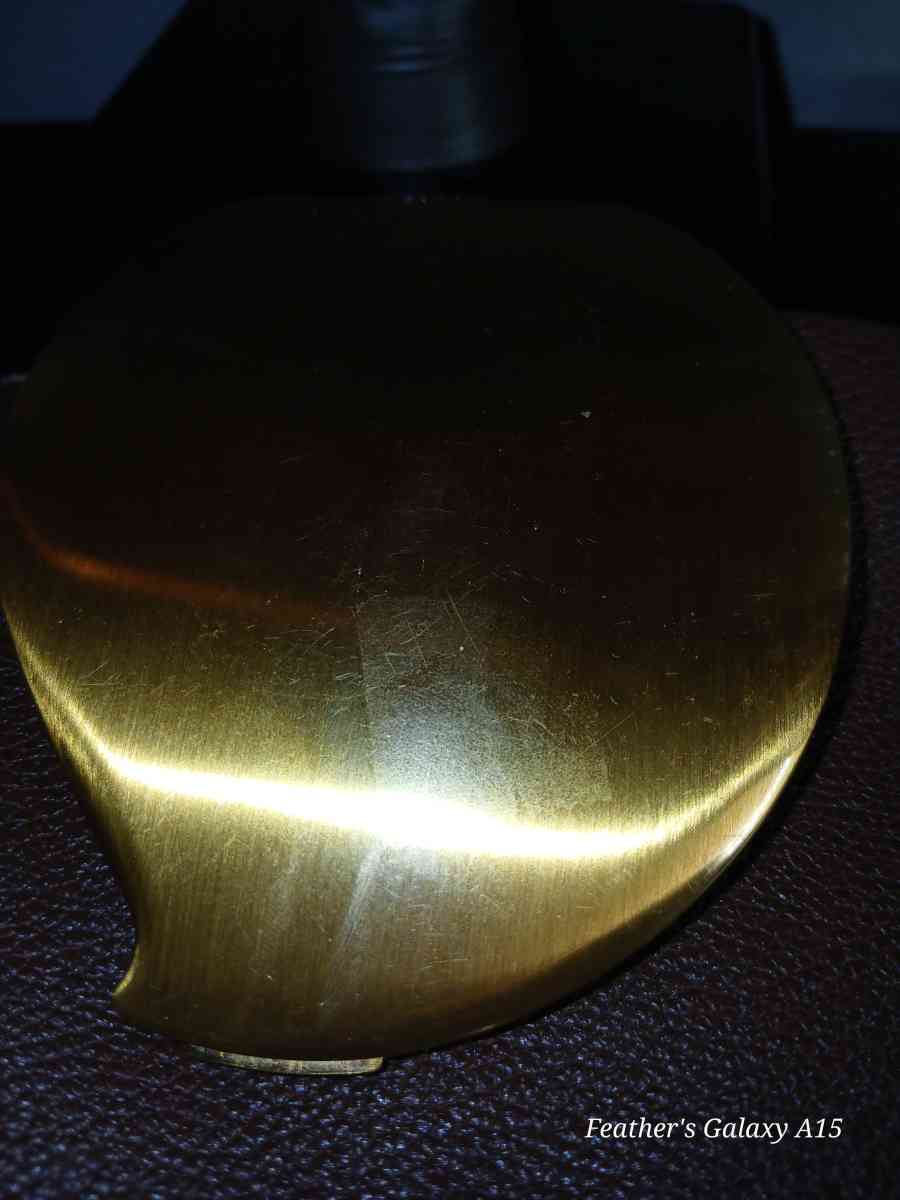 Vintage 1950s Elgin American Compact Gold Tone