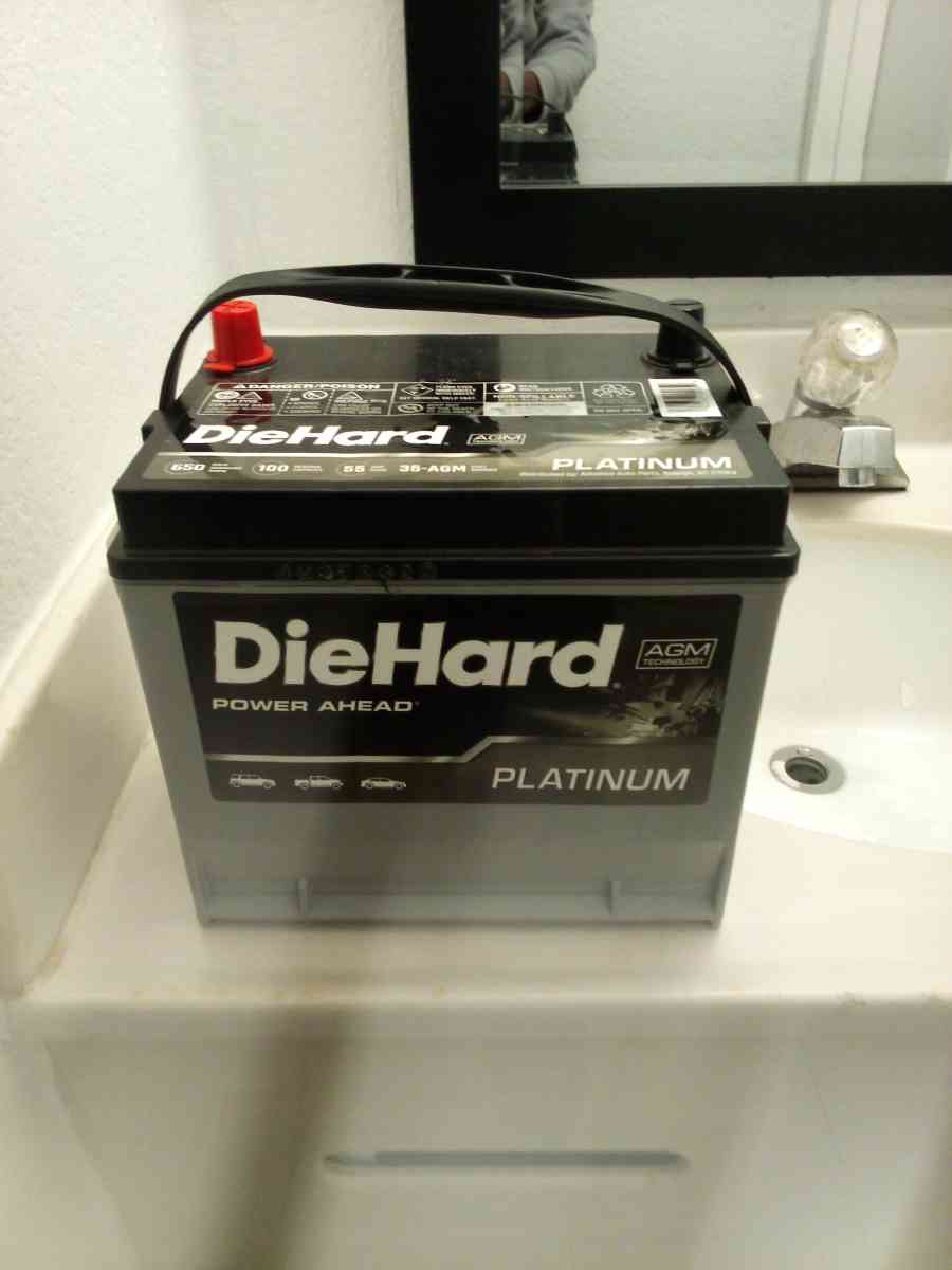 Brand New Diehard Platinum Battery