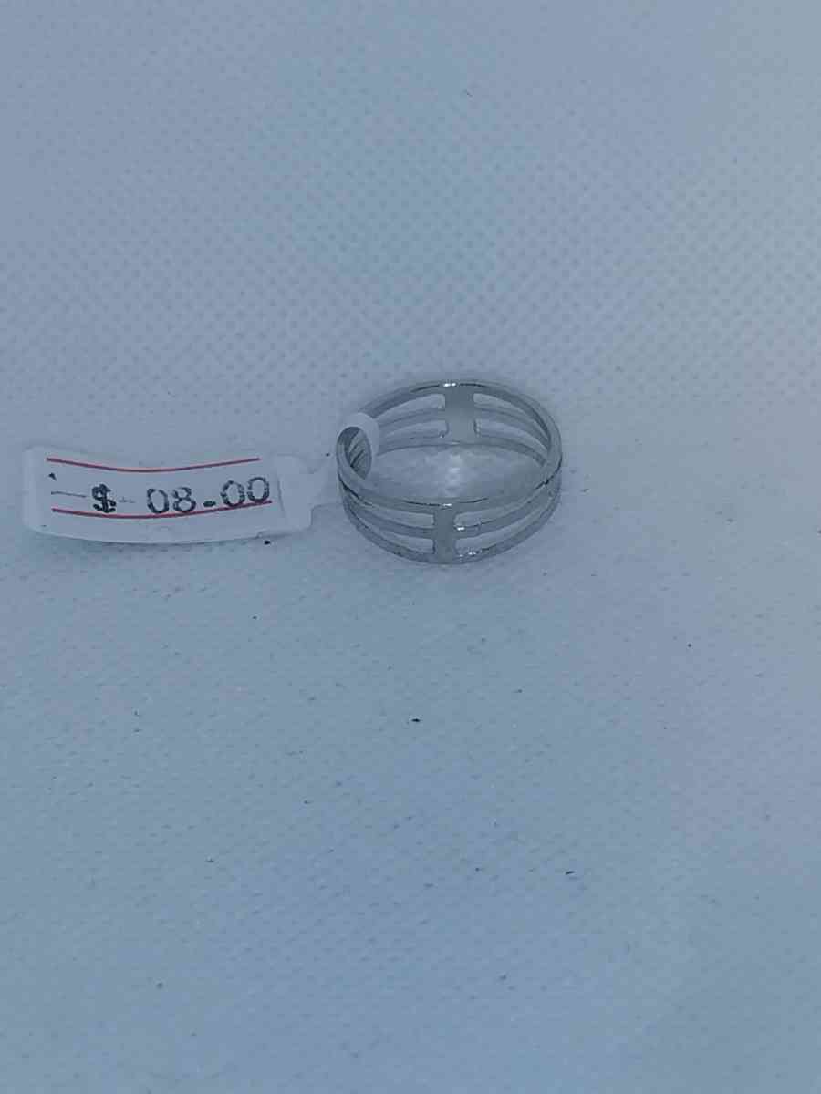 3 Band Silver Ring GA