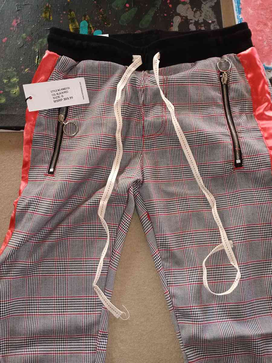 KDNK Designer joggers size small