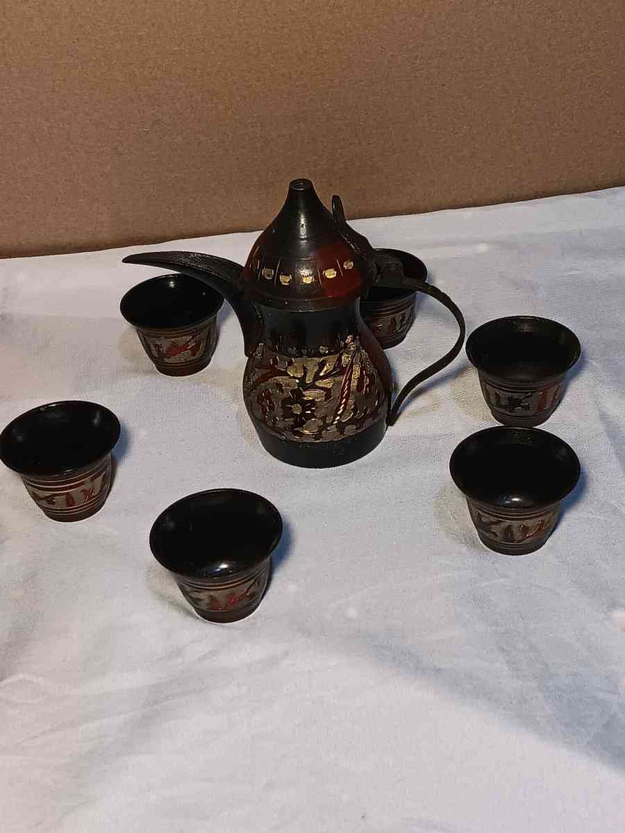 Antique Brass copper Dallah