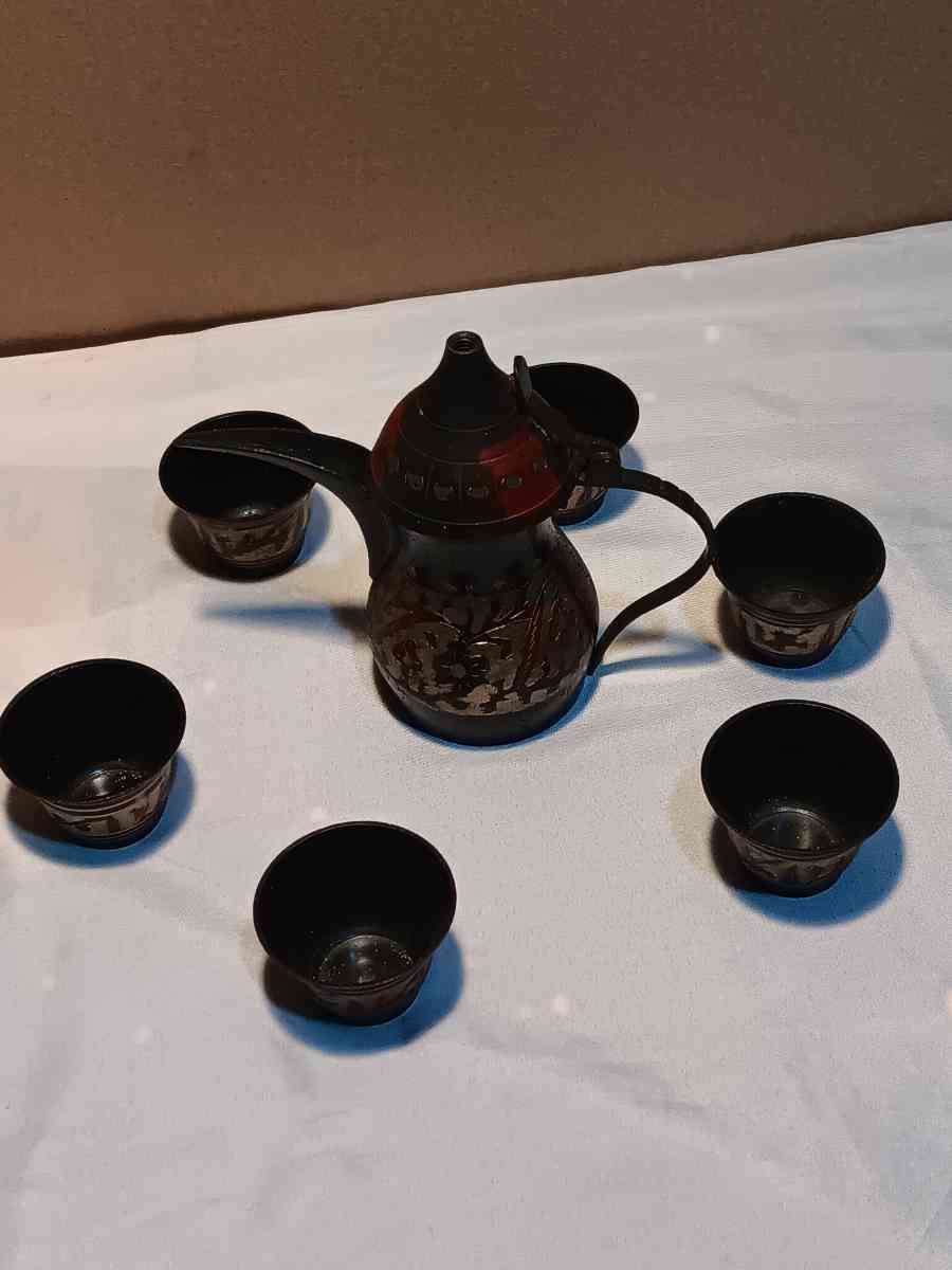 Antique Brass copper Dallah