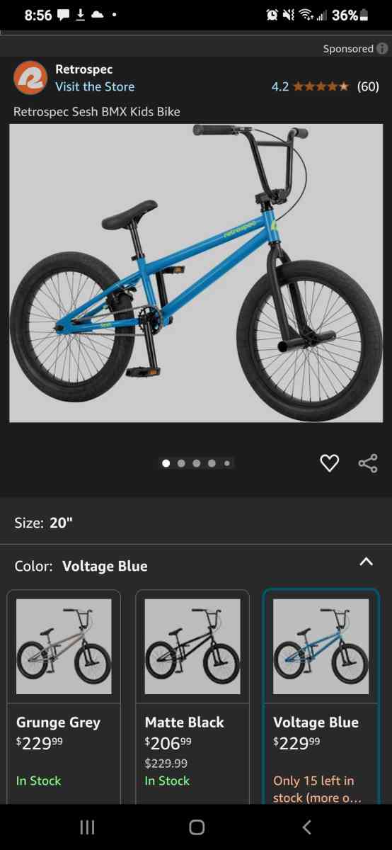 Retrospect Sesh BMX Bike