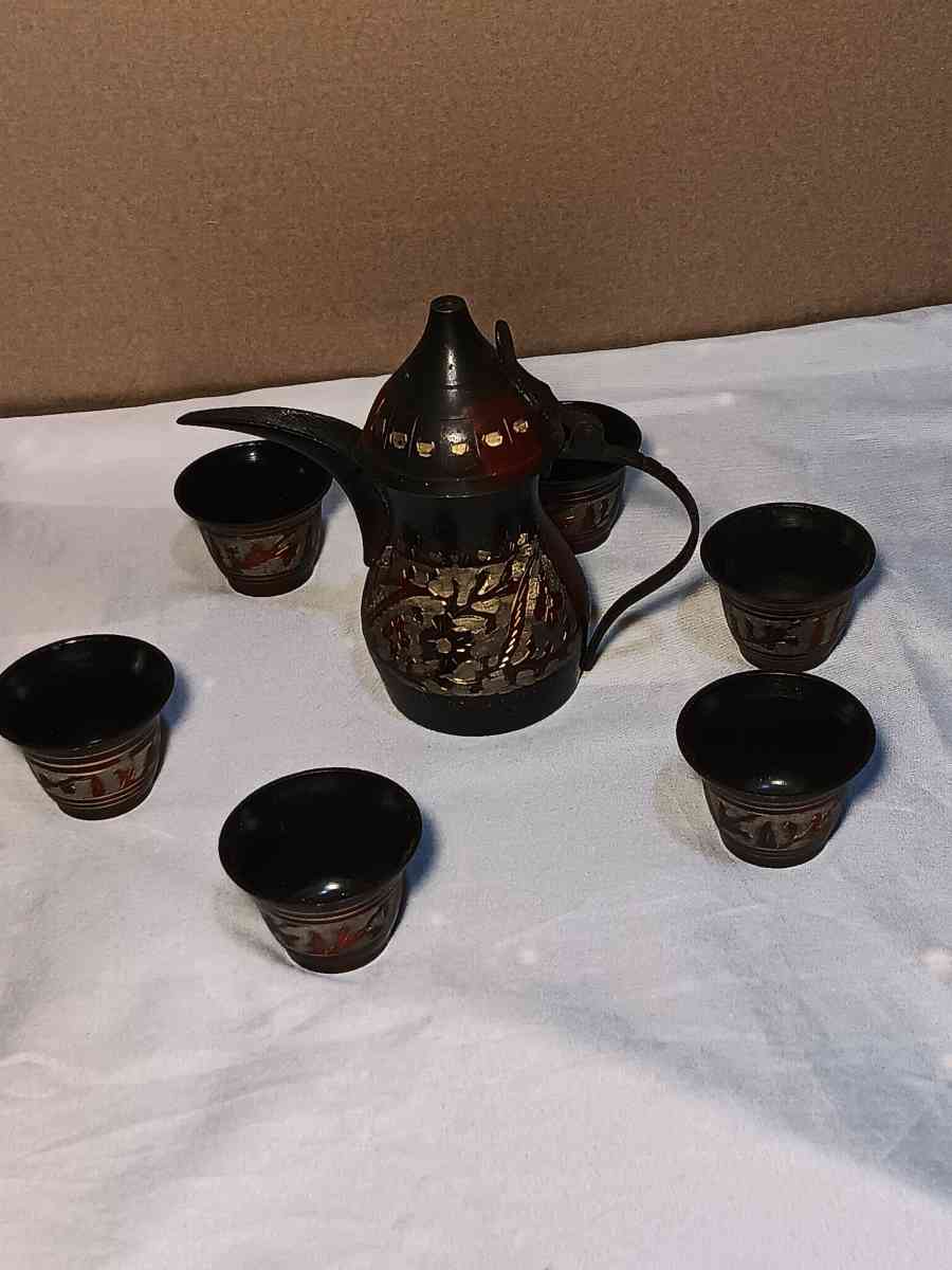 Antique Brass copper Dallah