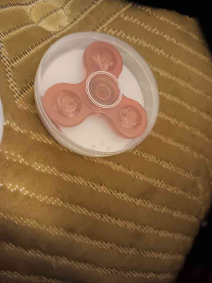 led light up pop it fidget spinner new