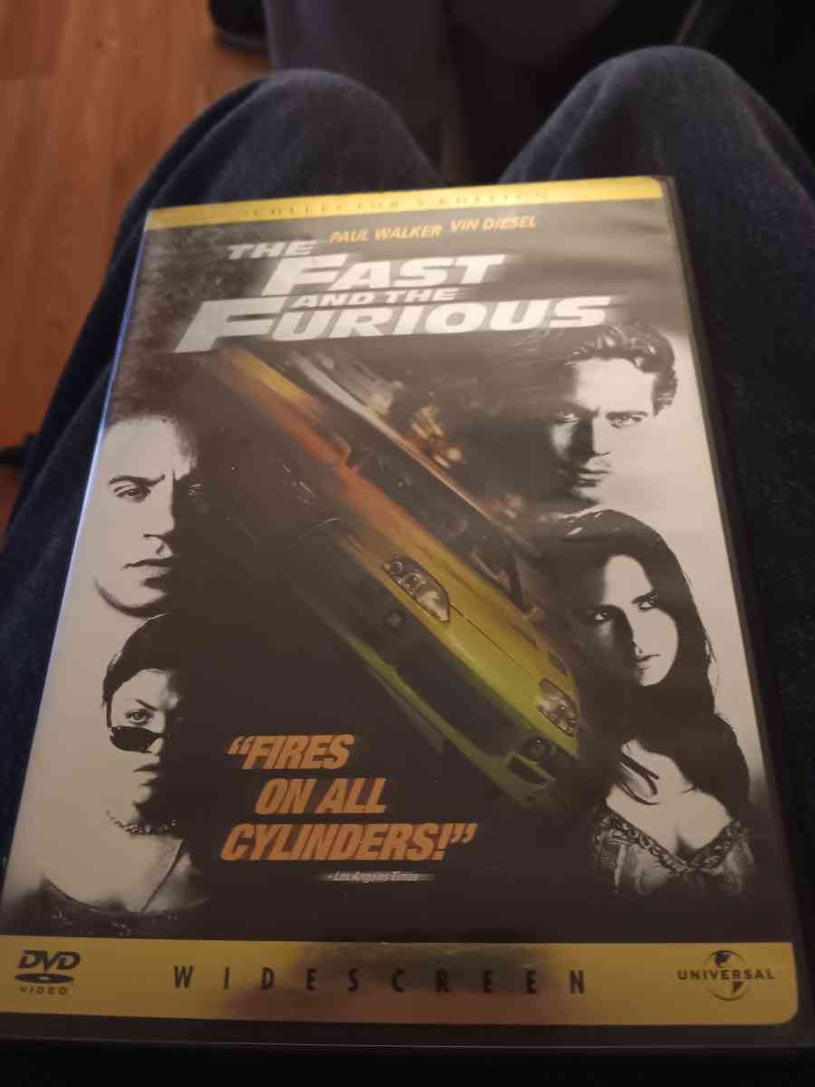 fast and the furious movie dvd