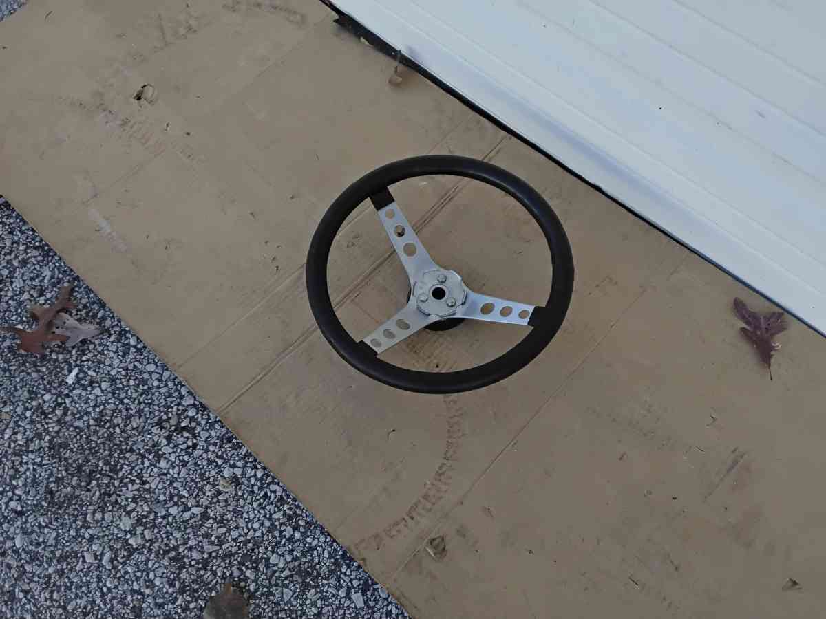 Nice Black Grant Racing Steering 14 inch Steering Wheel OEM