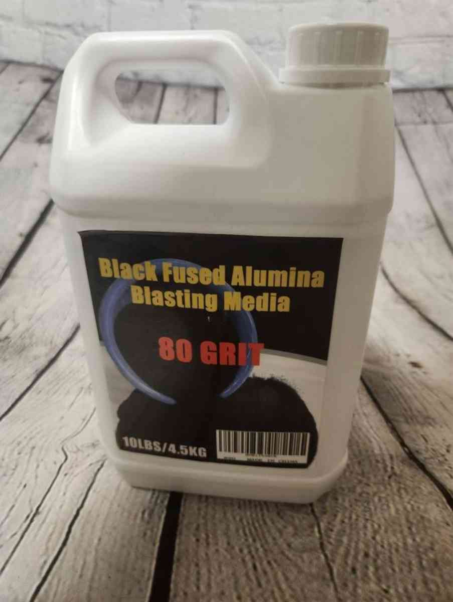 80 Grit Black Fused Alumina Blasting Media