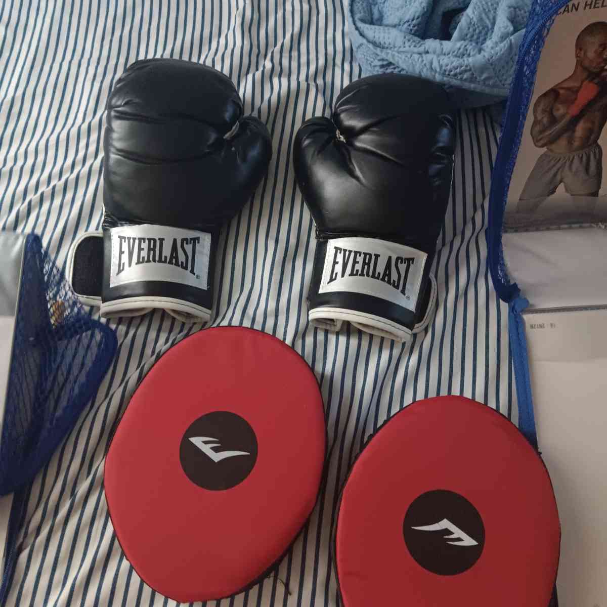 Boxing Gloves and Pads