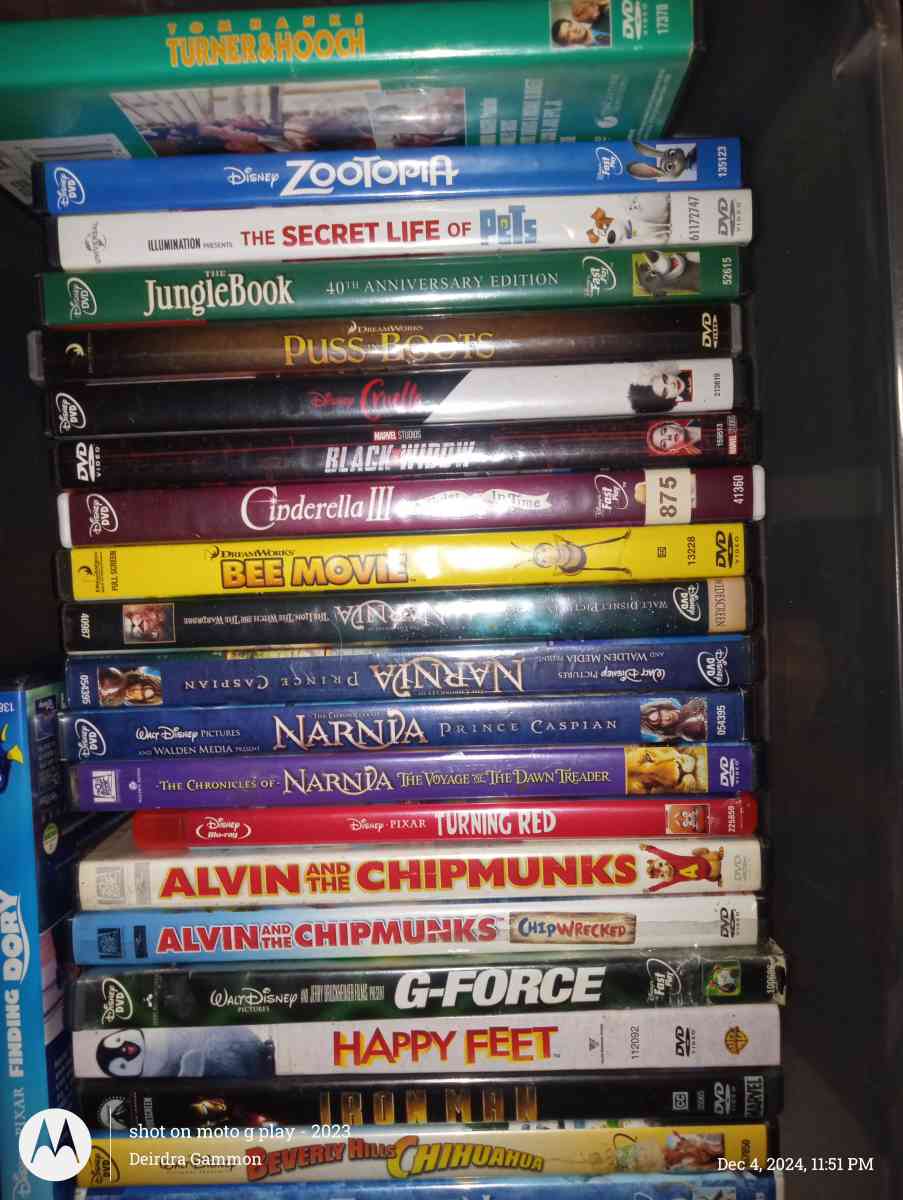 30 Disney and other Children Dvds