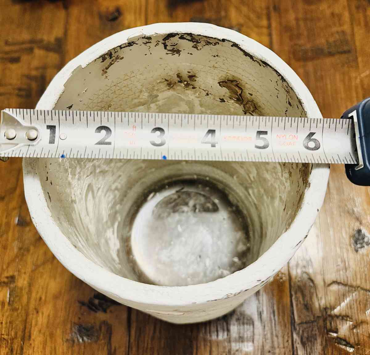 Cylindrical Textured Decorative Vase