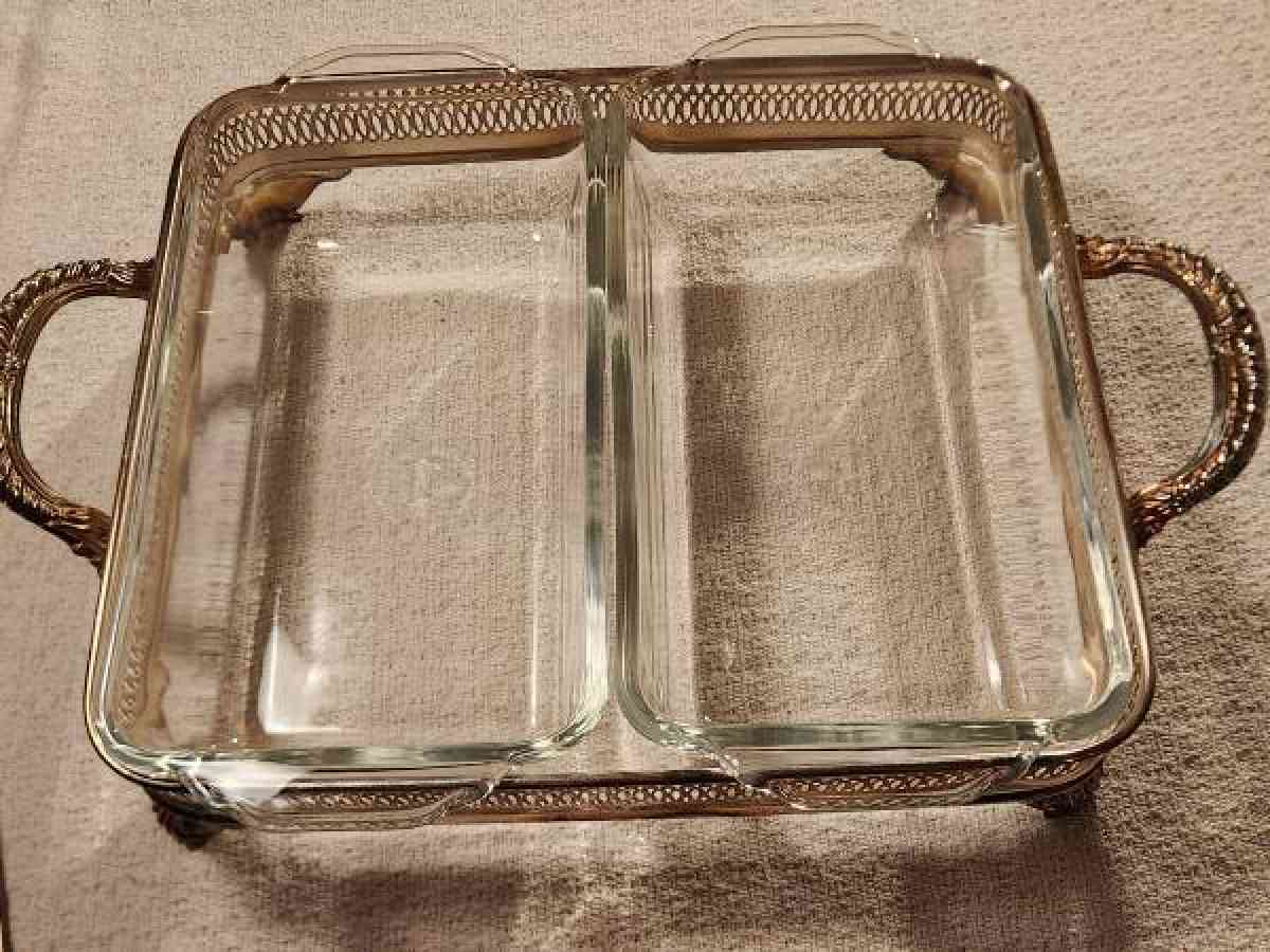 antique serving tray