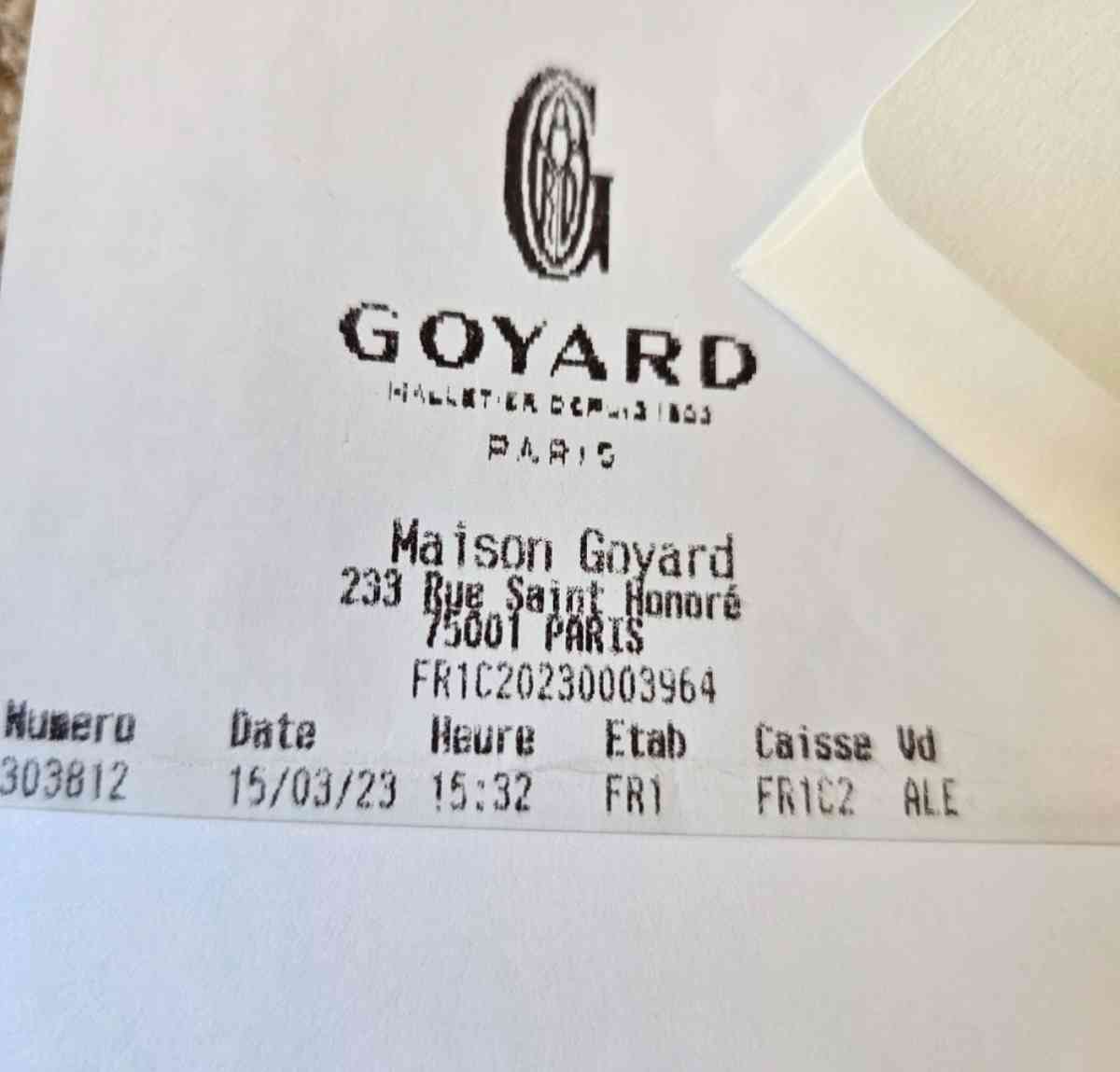 Authetic Goyard Tote bag