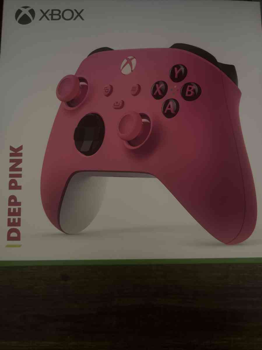 Xbox controller deep pink