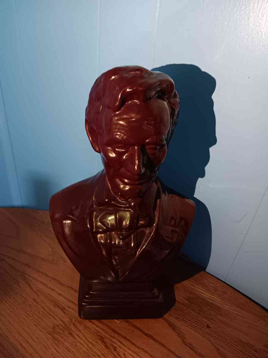 vintage Ceramic Abrahan Linconl