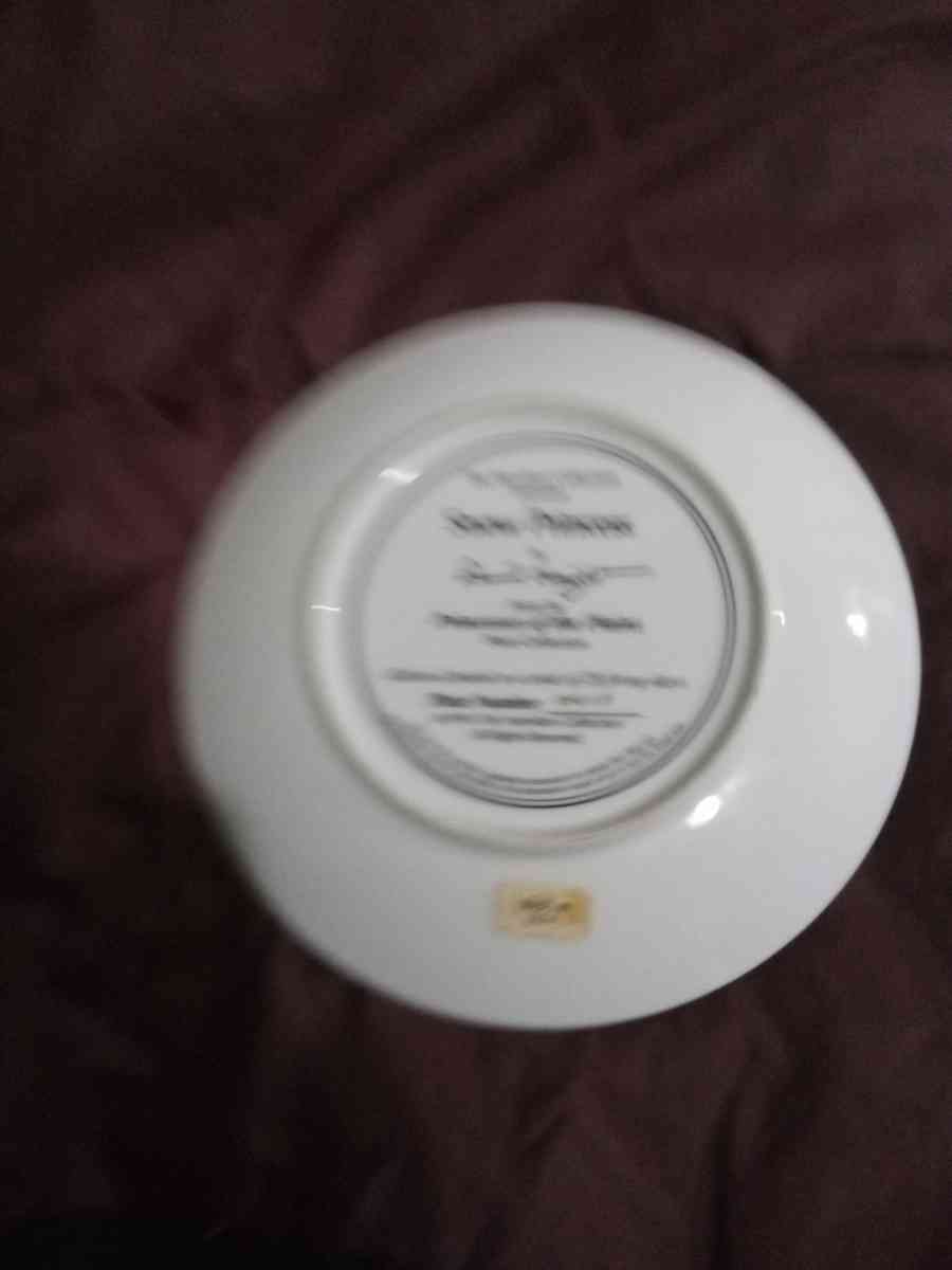 native American decorative plates Hamilton collection