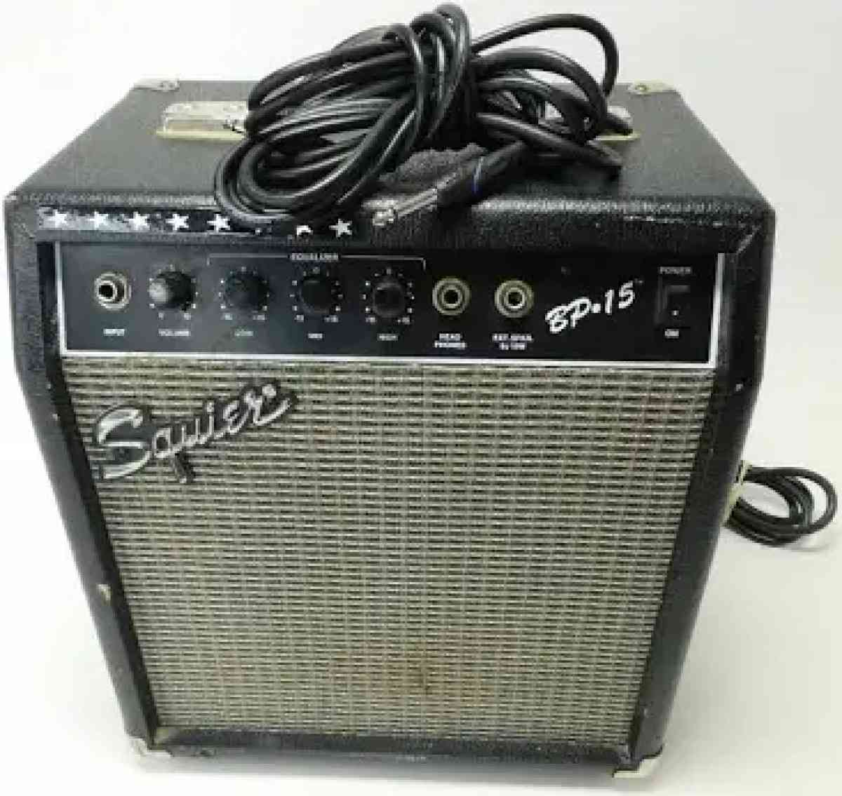 Squier Sp10 Guitar Amp Combo Amplifier Electric Bass Practic