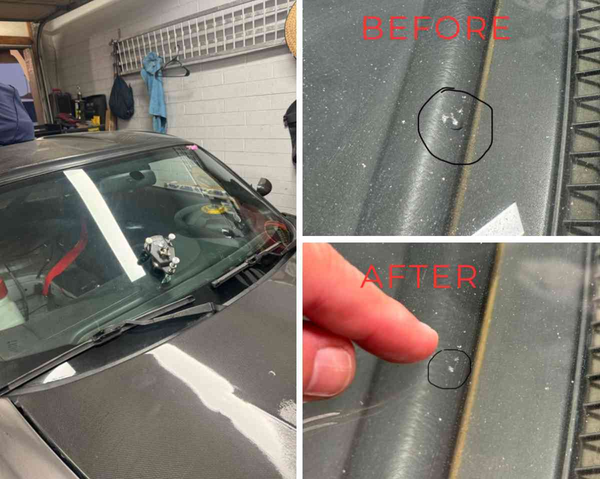 Windshield rock chips or replacement