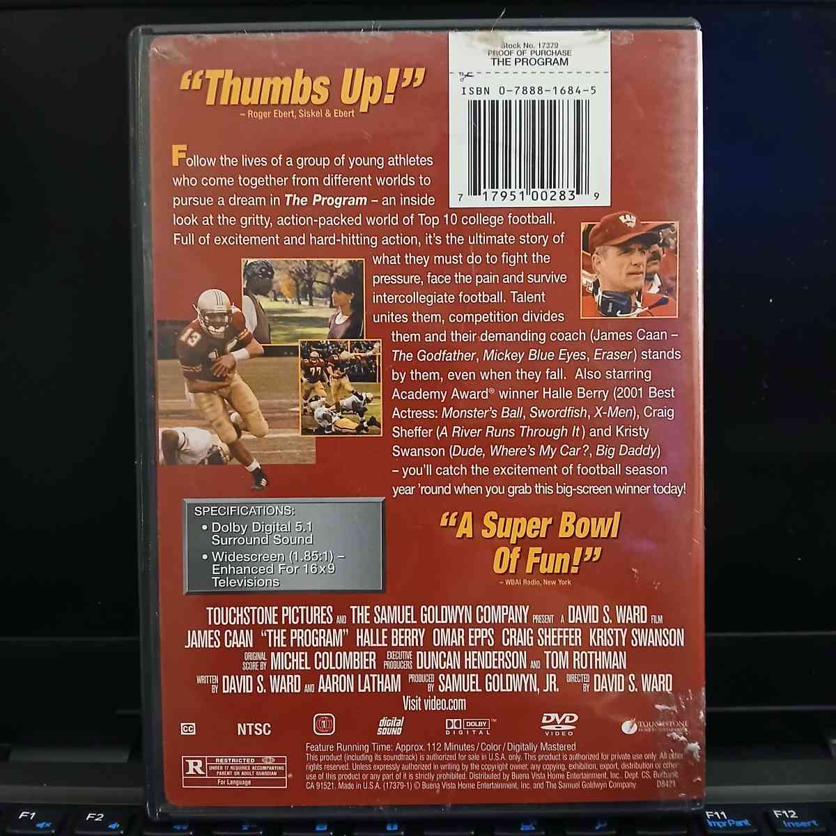 The Program Movie DVD