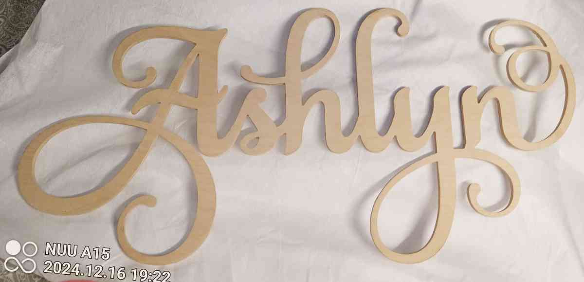 Ashleyn Cut Out In Wood