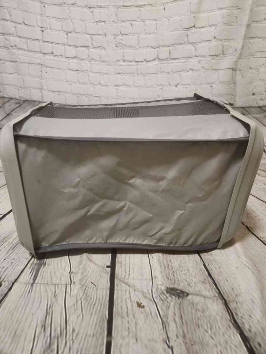 Pop Open Gray Pet Crate